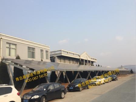 威海乳山108米光伏車棚項目