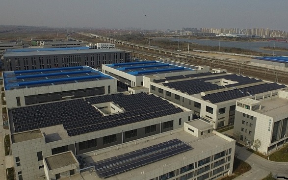 青島開拓隆海1284KW分布式光伏項目