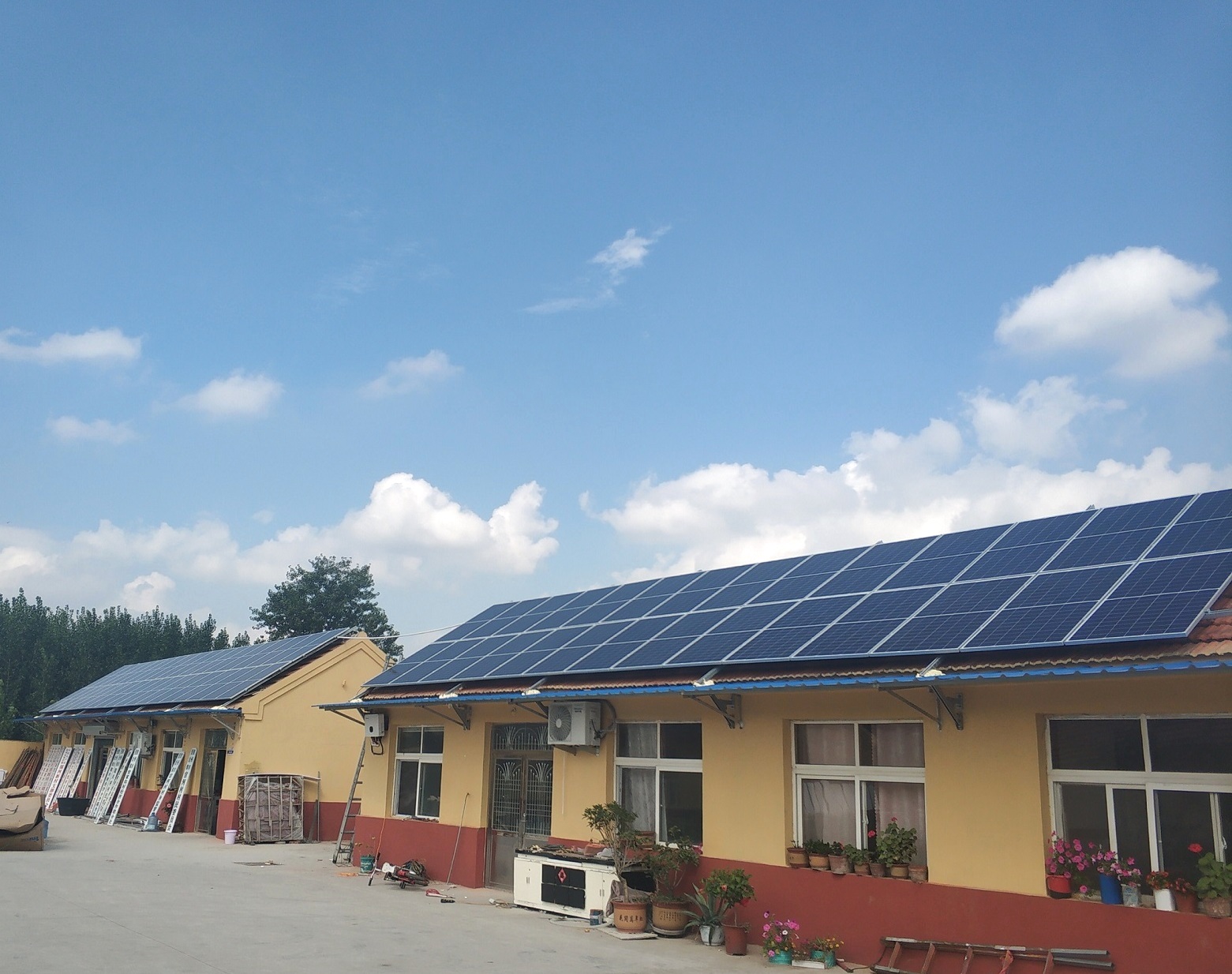 賀膠州市戶用光伏項目并網(wǎng)發(fā)電